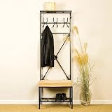 Southern Enterprises Entryway Bench / Storage Rack