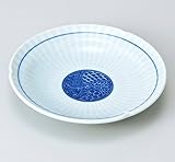 淡青祥瑞　4.0皿　5個組 【美濃焼　和皿】 〔キャッシュバックキャンペーン対象商品〕