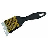 Char-Broil Plastic Handle Grill Brush with Scraper 8'