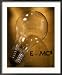 Lightbulb, Einstein's Theory of Relativity Collections Framed Photographic Poster Print by Eric Kamp, 28x34