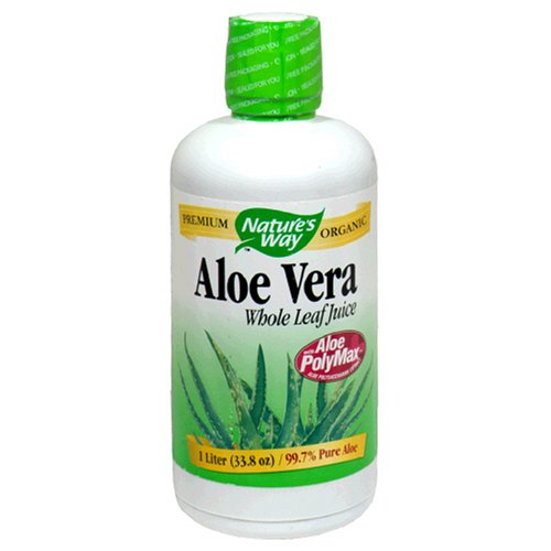 NATURE'S WAY Aloe Vera Whole Leaf Juice Organic 1 LT