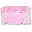 Tadpoles Basics 7 Piece Crib Set - Pink