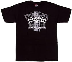 Lucky 13 SPEED DANGER AND VICTORY Mens T Shirt - Black