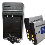 NEW 2P Battery + Charger For SONY CyberShot DSC-T2 DSC-T200 DSC-T300 DSC-T500 DSC-T70 DSC-T700 DSC-T90 DSC-T900 NP-FD1 NP-BD1