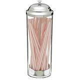 Prodyne F-36 Acrylic Straw Dispenser with 36 Straws