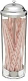 Prodyne F-36 Acrylic Straw Dispenser with 36 Straws