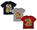 Disney The Lion Guard Little Boys 3 Pack Character Print Tops (3T)