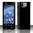 Kyocera Echo M9300 Sprint Rubberized Black HARD PROTECTOR COVER CASE SNAP ON PERFECT FIT
