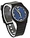 Casio Men's MQ76-2A Black Resin Quartz Watch with Blue Dial