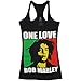 Bob Marley Women's One Love Racer Tank