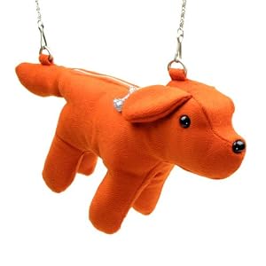 Fuzzy Nation Orange Baby Blade Pooch Purse - Love on a Leash Edition by Fuzzy Nation