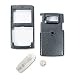 Samsung Blackjack i607 SGH-i607 Premium PDA Carbon Fiber Style Snap On Case Cover with Removable Swivel Belt Clip