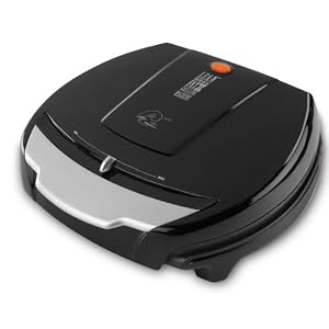 George Foreman GR100V 100-Square-Inch Nonstick Grill with Variable Temperature Control by George Foreman