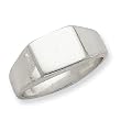 Sterling Silver Signet Ring