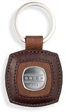 Cross 1846 Leather Collection  Key Fob Dark Chocolate with Milk Chocolate(AC167-2)