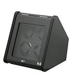 Volta 31-560045 Signature Series Quad (4) Slanted Carbon Fiber Watch Winder