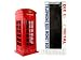 London Red Telephone Box Money Box Made of Die Cast Metal
