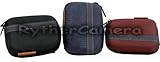 Digital Camera Carry Bag Hard Case (Pick Color-BLACK, BLUE, RED)