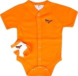Baltimore Orioles Team Color Newborn/Infant Creeper and Bootie Set