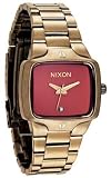 NIXON｜NIXON (ニクソン) 腕時計 SMALL PLAYER スモール プレイヤー ANTIQUE GOLD/RED NA300477-00 レディース [正規輸入品]