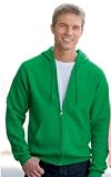 Fleece Zip Front Hooded Fleece Jacket