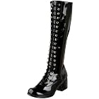 Pleaser Women's Retro-302 Lace Up Gogo Boot