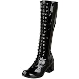 Pleaser Womens Retro-302 Lace Up Gogo Boot