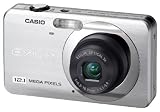 Casio EXILIM EX-Z90 SR Digitalkamera (12,1 Megapixel, 3-fach opt. Zoom, 6,9 cm (2,7 Zoll) Display) silber