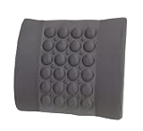 Lumbar Support Ergonomic Style Back Cushion - Grey