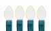GKI/Bethlehem Lighting 35-Light Pearlized LED Light Set, White