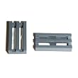 Lego Building Accessories 1 x 2 Grey Stone Radiator Grille, Bulk - 50 Pieces per Package