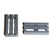 Lego Building Accessories 1 x 2 Grey Stone Radiator Grille, Bulk - 50 Pieces per Package