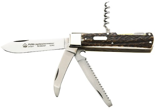 Puma TEC Jagd-Taschenmesser, braun, 308311