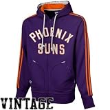 Adidas Phoenix Suns Purple Springfield Vintage Full Zip Hood Sweatshirt (4X)