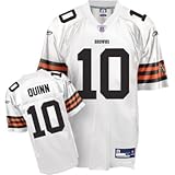 Brady Quinn Cleveland Browns White NFL Replica Jersey