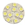 Disc Type G4 Base Rear Pin 10 SMD LED, 10 Watt Holagen 140 Lumen Bulb Replacemnt for Rv Camper Trailer Boat Marine Warm White, 1110WW