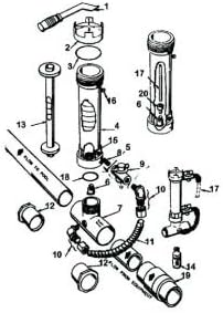 Rainbow Pentair Spring, Tube Support - R171097