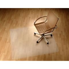 Floordirekt PP - 6 Gr��en zur Wahl - Budget Bodenschutzmatte semitransparent mit T�V f�r Hartb�den