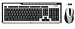 Trust Wireless Slimline Media Deskset Maus und Tastatur