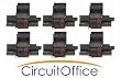 6PK IR-40T / Canon CP13 / NU-KOTE NR42 / NR422 Ink Rollers for Canon P23-DE P23-DH P23-DHII HR160L HR150LC PLUS SHARP EA772R EL1614 EL1620 EL1620S EL1626 EL1626H EL1750P EL1750PII EL1750PIII EL1801P EL1801PIII EL2192 EL2620 EL2620S EL2626 EL2626H
