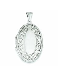 Genuine .925 Sterling Silver Oval Locket 3.6 Grams. 100% Satisfaction Guaranteed.