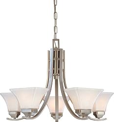 Minka Lavery Agilis 5 Light Chandelier Model 1815-84