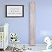 Back40Life - Premium Series - (No Tippy Toes - Loved Beyond Measure) Wooden Growth Chart Height Ruler (Weathered Natural)