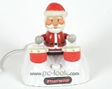 Pc-look - Père Noel Musical USB - LED Bleues
