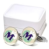 Dallas Mavericks NBA Logod Executive Cufflinks w/Jewelry Box
