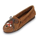 Minnetonka Women's Thunderbird Crepe Sole Moccasin