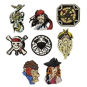 Disney Pirates of the Caribbean JibbitzTM Charm Set