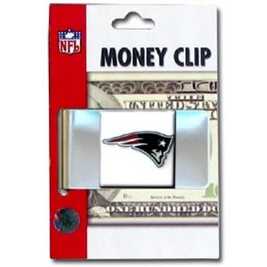 NFL New England Patriots Money Clip with Team Logo
