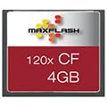 Maxflash Compact Flash (CF) Card 4GB Speicherkarte (original Handelsverpackung)