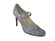 CHRISTIAN LOUBOUTIN Glitter MaryJane Pump in Multicolor